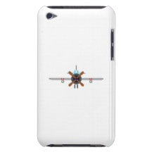 Military Fighter Airplane Barely There iPod Covers