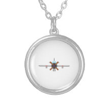 Military Fighter Airplane Pendants