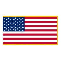 Military Flag of the US posters