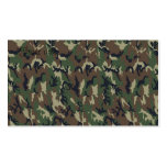 Military Forest Camouflage Background Business Cards