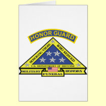 MILITARY FUNERAL HONOR GUARD cards