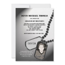 Military Going Away Party Invitation