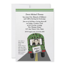 Military Going Away Party Invitations