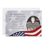 Military Going Away Party Custom Invite