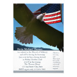 Military Going Away Party Personalized Announcement