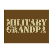 Military Grandpa Postcards