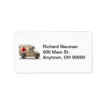 Military Hummer Ambulance Address Label