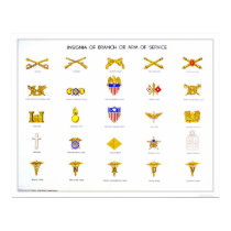 Military Insignia 1942 WPA posters