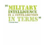 Military intelligence shirt