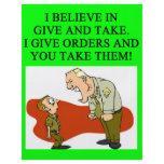 military joke flyer design