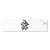 Military Kisses bumper stickers