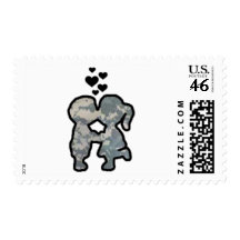 Military Kisses Stamps
