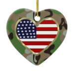 Military Love Holiday Ornaments