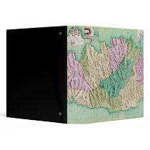 Military map of Corsica, 1768 Vinyl Binder