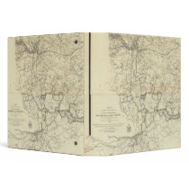 Military Map of the United States 3 Ring Binder