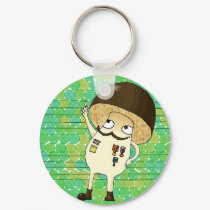 Military mushroom keychains by lukaluka Military mushroom keychains