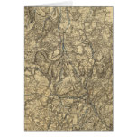 Military Operations of the Atlanta Campaign Greeting Card
