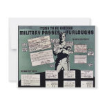 Military Passes And Furloughs Invitation