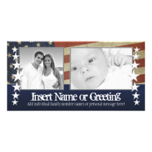 Military / Patriotic Christmas Photo Card