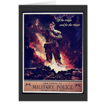 Military Police Greeting Cards