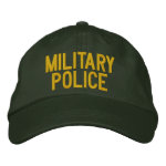 MILITARY POLICE EMBROIDERED BASEBALL CAP