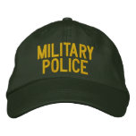 MILITARY POLICE embroidered hats