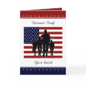 Military Retirement Party Personalized Invitation cards