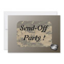 "Military Send Off Party" invitations by cowboyannie "Military Send Off Party" invitations
