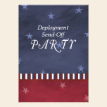 Military Send Off Party Invitation invitations