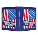 Military Service Avery Binder