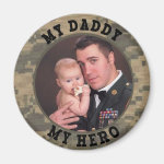 Military Soldier: My Daddy My Hero Photo Frame Fridge Magnets Military Soldier: My Daddy My Hero Photo Frame Fridge Magnets