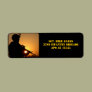 Military Soldier With Rifle At Sunset
