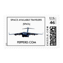 Military Space-a Travel, Pepperd.com postage by dpepperd Military Space-a Travel, Pepperd.com postage