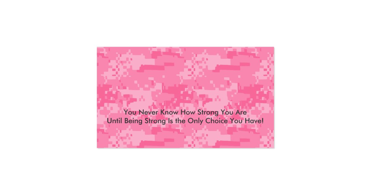 Military Spouse Calling Card Zazzle