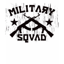 Military Squad AK47 - Black t-shirts by visualnewbie Military Squad AK47 - Black t-shirts