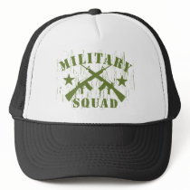 Military Squad M16 - Green Mesh Hat