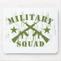 Military Squad M16 - Green mousepads