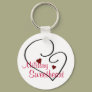 Military Sweetheart Keychain