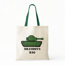 Military Tank Tote Bag