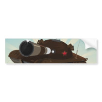 Military Tank Bumper Stickers