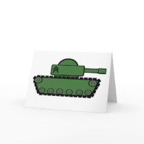 Military Tank Cards