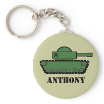 Military Tank Key Chain