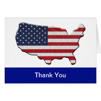 Military Thank You Cards, Military Thank You Card Templates, Postage 