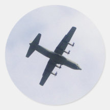 Military Transport Aircraft Sticker