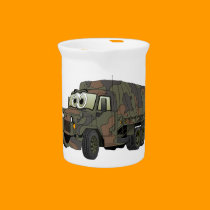 Military Troop Carrier Cartoon pitchers