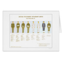 Military Uniform Choice 1942 PWA cards