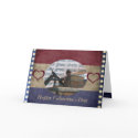 Military Valentine Photo Frame Card