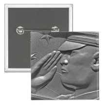 Military Veteran Hero Honor Pin