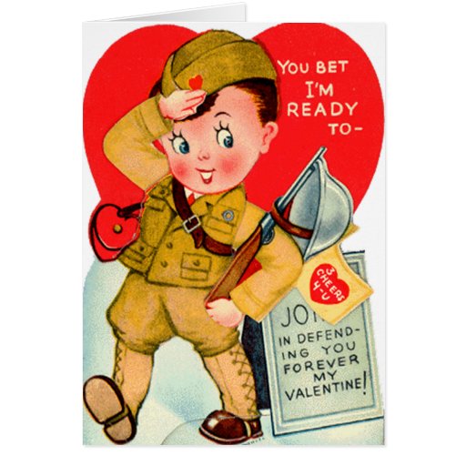 military families valentines day photos