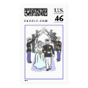 Military Wedding (1b) postage